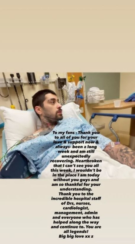 One Direction grubunun eski üyesi şarkıcı Zayn Malik hastaneye kaldırıldı! Kötü haberi sosyal medyadan duyurdu - Resim: 5