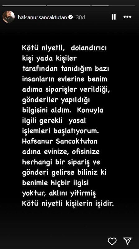 Hafsanur Sancaktutan'ı şoke eden olay! Yasal işlem başlattı - Resim: 4