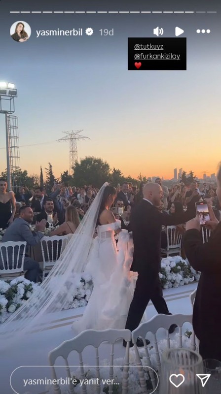 Çocuklar Duymasın’ın ‘Havuç’u Furkan Kızılay, Tutku Yılmaz ile evlendi! İşte çiftin düğününden kareler - Resim: 3