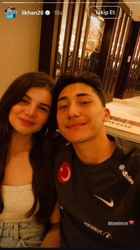 Milli futbolcu Emirhan İlkhan'dan romantik kutlama: İyi ki doğdun sevgilim! - Resim: 2