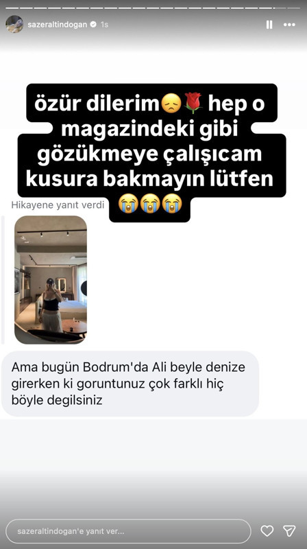 Ali Biçim'in sevgilisi Şazer Altındoğan'ın shopsuz hali olay oldu! Görenler "Yok artık" dedi - Resim: 5