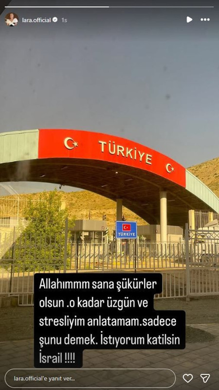 İran'da mahsur kalan şarkıcı Lara'dan haber geldi! Sosyal medya hesabından paylaştı - Resim: 5