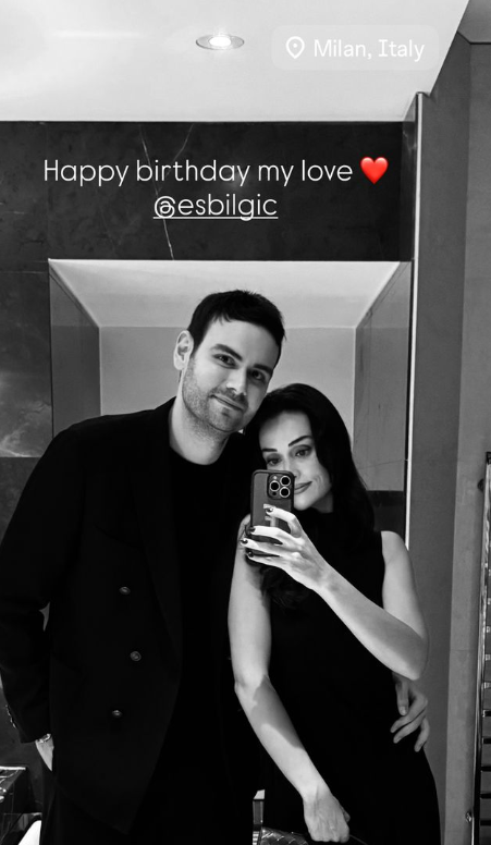 Esra Bilgiç yeni yaşını yurt dışında kutladı! Sevgilisinin mesajı olay oldu - Resim: 4