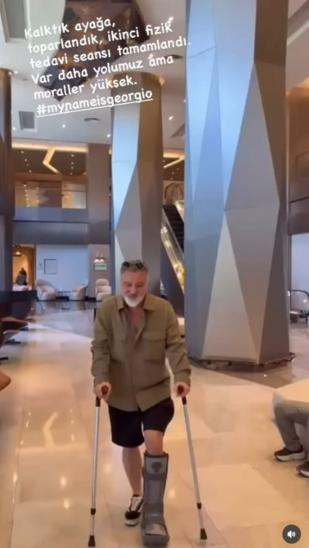 Sahnede kaza geçirmişti! Ünlü oyuncu Cengiz Bozkurt son durumunu paylaştı - Resim: 4