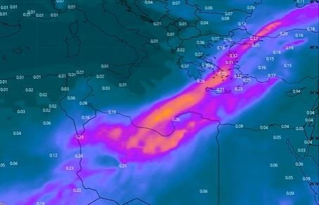 Marmara'ya Kuzey Afrika'dan giriş yapacak, pazar gününe tarih verildi. Yüzde 85.86.89 kesin gelecek salı gününe kadar 1 zerresi bile kalmayacak - Resim : 1