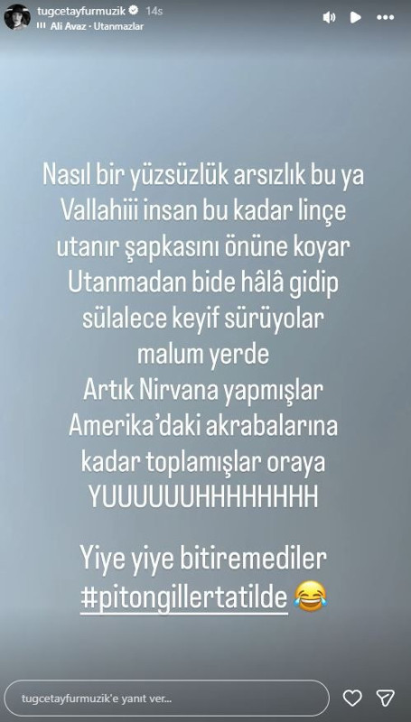 Ferdi Tayfur'un kızı Tuğçe Tayfur'dan olay paylaşım! "Pitongiller tatilde" diyerek gönderme yaptı - Resim: 5