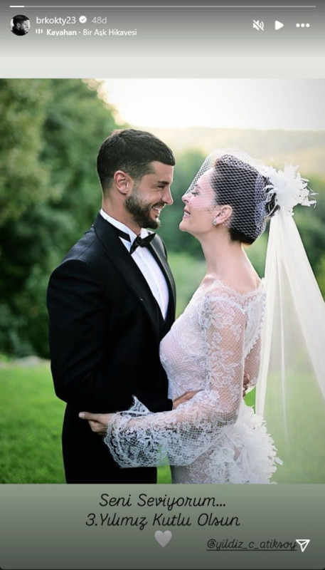 İhanet iddialarıyla gündemdelerdi! Berk Oktay'dan eşi Yıldız Çağrı Atiksoy'a  romantik kutlama geldi - Resim: 7