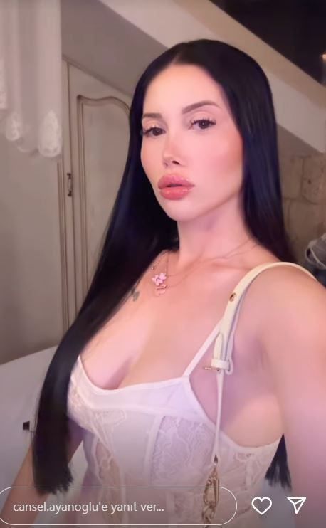 Kısmetse Olur Cansel Ayanoğlu tatil yaptığı yerden derin göğüs dekolteli fotoğraflarını paylaştı. Kısmetse Olur hayranları pür dikkat kesildi - Resim: 3