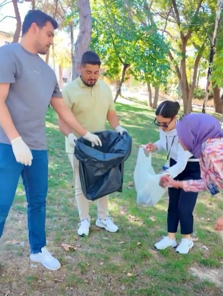 Kütahya’da Avrupa Hareketlilik Haftası’na özel çöp toplama etkinliği düzenlendi - Resim: 1