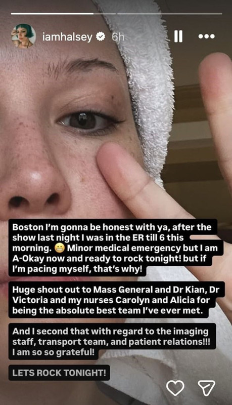 Ünlü şarkıcıdan kötü haber! Konser sonrası hastaneye kaldırıldı - Resim: 4