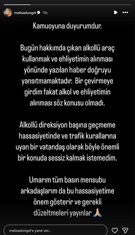 Alkollü araç kullanırken yakalandığı söyleniyordu! Melisa Döngel'den açıklama geldi - Resim: 3
