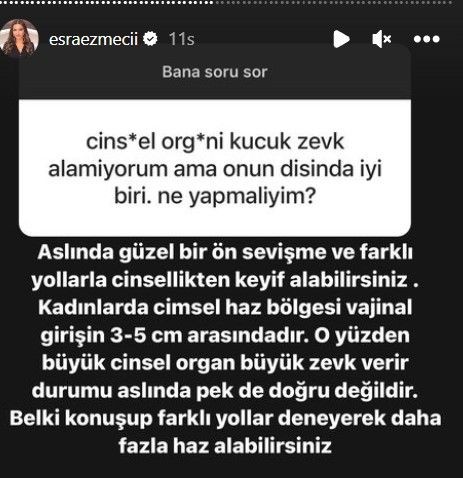 "Eşimin cinsel organı küçük zevk almıyorum" itirafı geldi! Esra Ezmeci'nin yanıtı ezber bozacak cinsten - Resim: 3