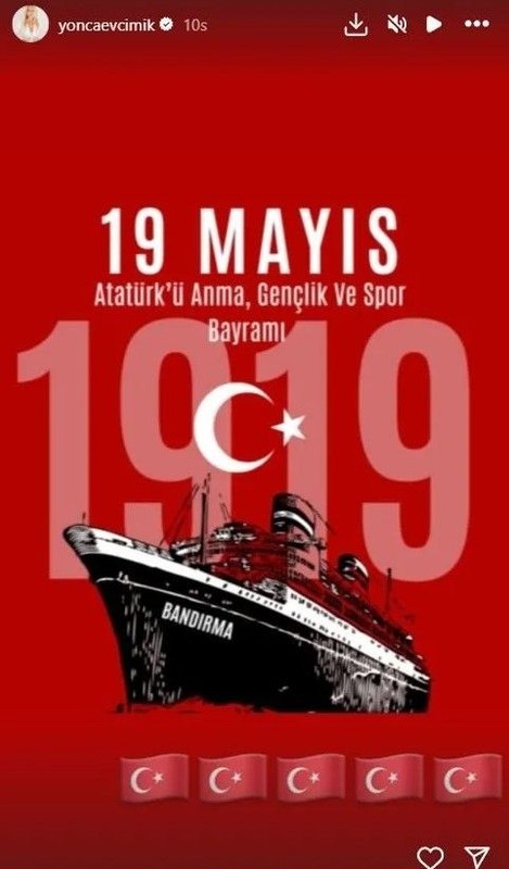 Magazin dünyasının ünlü isimleri 19 Mayıs Atatürk'ü Anma Gençlik ve Spor Bayramı'nı mesajlarla kutladı: İşte o paylaşımlar! - Resim: 7