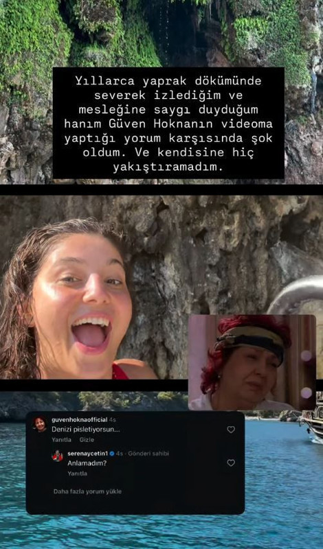 Yaprak Dökümü'nün Hayriye'si Güven Hokna'dan Seren Ay Çetin'e tepki! Gelen yorumu ifşa etti: "Hiç yakıştıramadım" - Resim: 3