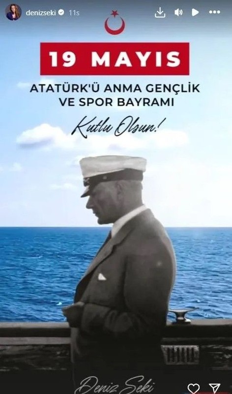Magazin dünyasının ünlü isimleri 19 Mayıs Atatürk'ü Anma Gençlik ve Spor Bayramı'nı mesajlarla kutladı: İşte o paylaşımlar! - Resim: 12