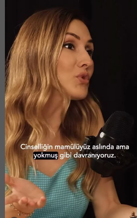 Nur Viral'in programına konuk olan Burcu Akdağ "Herkes sevişiyor" diyerek açık açık anlattı: O zaman erkekler boşalınca... - Resim: 4