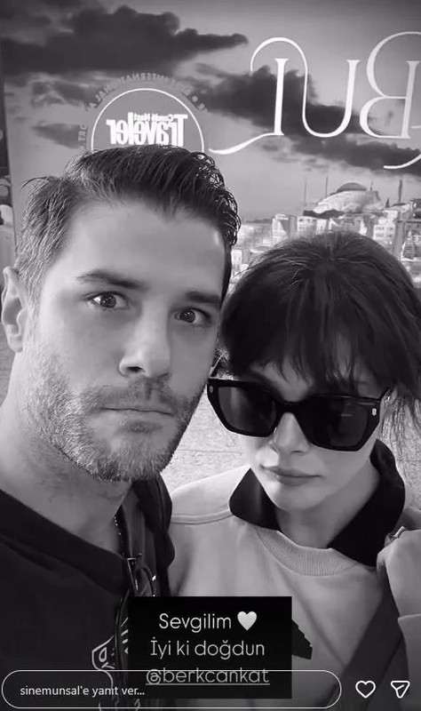 Uzak Şehir'in Alya'sı Sinem Ünsal'dan romantik kutlama! Sevgilisi Berk Cankat’a olan aşkını haykırdı - Resim: 3