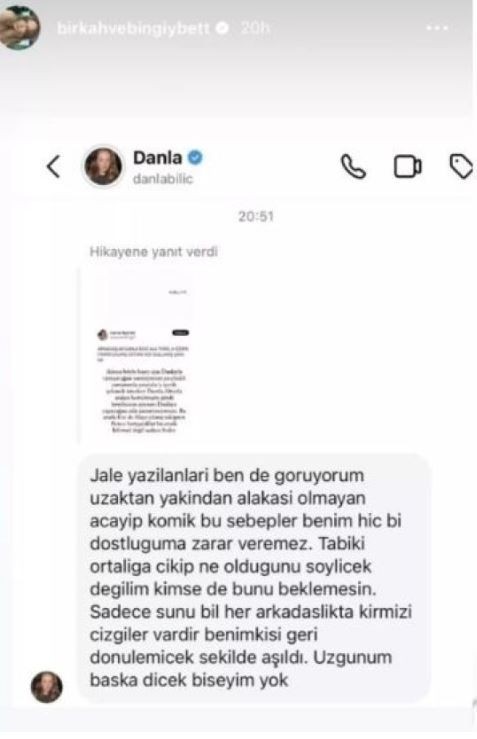 Yakın dostu Ala Tokel'i silmişti! Danla Bilic'den ilk açıklama geldi! - Resim: 4