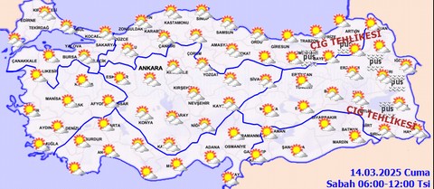 Meteoroloji uyardı: Sıcak havalara aldanmayın! Peki hafta sonu hava nasıl olacak? İşte detaylar - Resim: 1