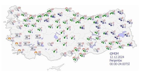 Kara kış kapıya dayandı! Yurt genelinde sıcaklıklar düşüyor: O bölgelere özellikle dikkat - Resim: 1