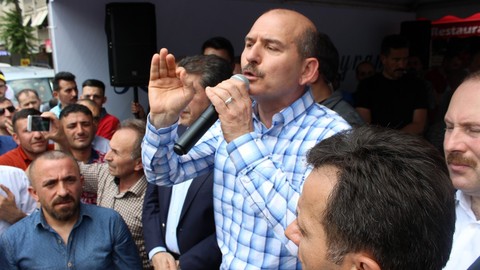 Süleyman Soylu, "Ey İmamoğlu 23 Haziran'a kadar buradayım"