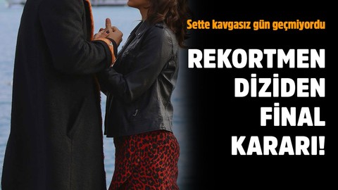 Rekortmen dizi final kararı aldı