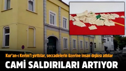 Almanya'da camiye saldırı