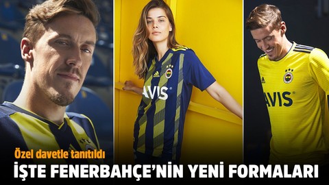 Fenerbahçe'nin yeni sezon formaları tanıtıldı