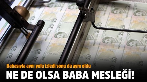 Ne de olsa baba mesleği (!)