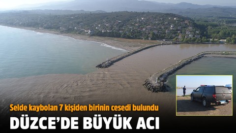 Düzce'deki selde kaybolan 6 kişi aranıyor