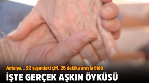 Gerçek aşk! 92 yaşındaki karı-koca, 26 dakika arayla hayatlarını kaybetti