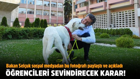 Bakan Ziya Selçuk'tan öğrencileri sevindirecek karar!