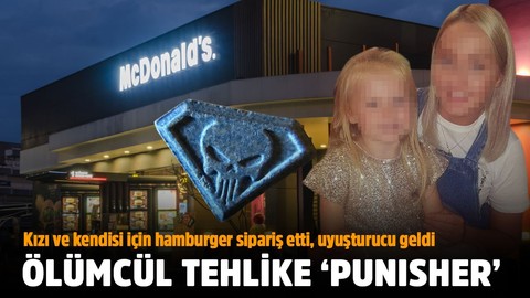 Hamburger sipariş etti, Punisher ecstasy geldi!