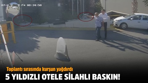 Bodrum'da 5 yıldızlı otelde silahlı saldırı