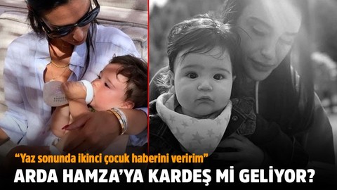 Arda Hamza’ya kardeş mi geliyor?