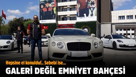 Galeri değil emniyet bahçesi