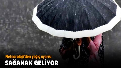 Meteoroloji’den uyarı! Sağanak geliyor