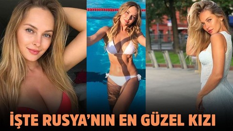 İşte Rusya'nın en güzel kızı