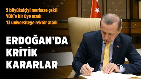 Kritik kararnameler Resmi Gazete'de