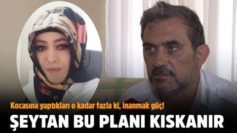 Karısının şeytani planı polis denetiminde ortaya çıktı