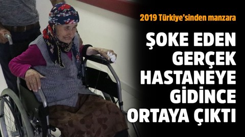 Gerçek hastanede ortaya çıktı