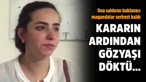 Karar sonrası gözyaşlarına boğuldu