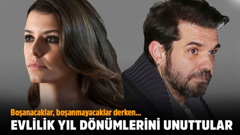 Beren Saat ve Kenan Doğulu evlilik yıl dönümlerini unuttular