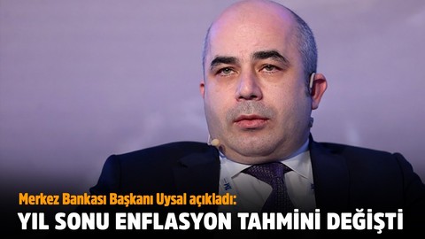 Merkez Bankası yıl sonu enflasyon tahminini değiştirdi