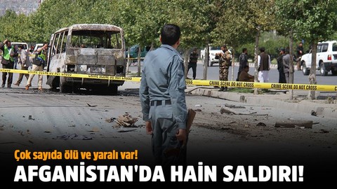 Afganistan'da hain saldırı!.. Çok sayıda ölü ve yaralı var!