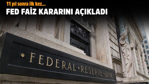 FED 11 yıl sonra faiz indirdi