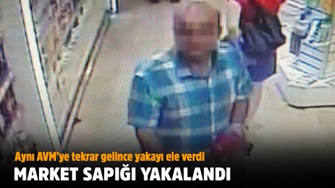 Marketteki iğrenç olayın zanlısı yakalandı