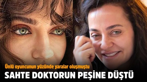 Ünlü oyuncu Didem Balçın sahte doktorun peşine düştü