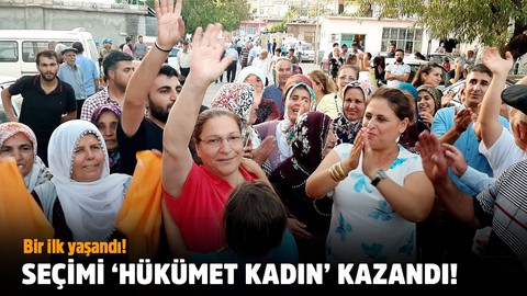 Seçimi ‘Hükümet Kadın’ kazandı