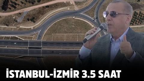 İstanbul-İzmir 3.5 saat!